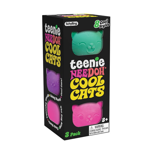 Teenie Cool Cat Squeeze Toy (Pack of 1)