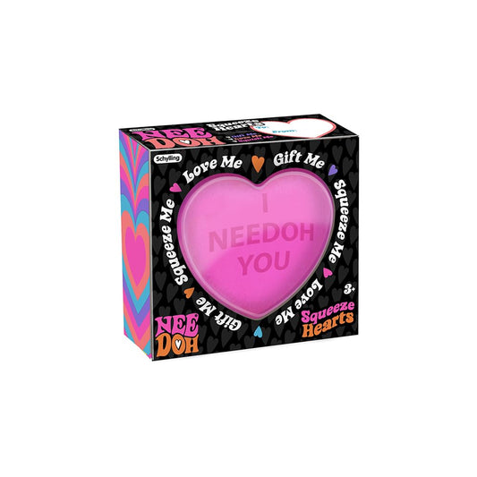 Heart-Shaped Stress Squishy (Pack of 1)